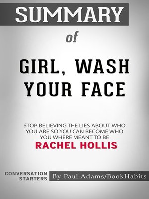 cover image of Summary of Girl, Wash Your Face
